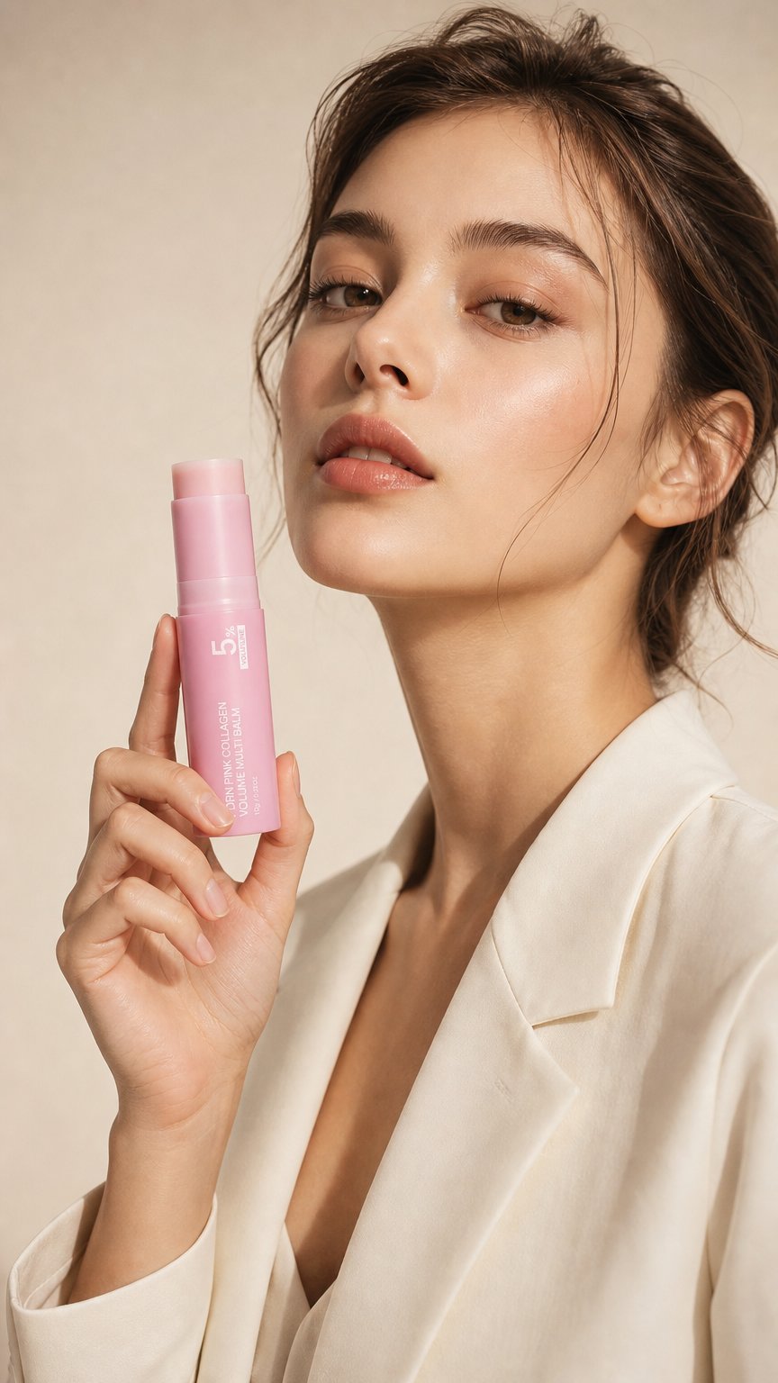 AI product shot of Aurelly Collagen Glow Multi-Balm