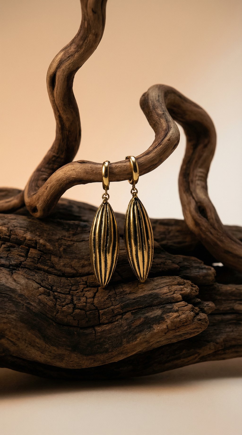 AI product shot of Brincos cacau