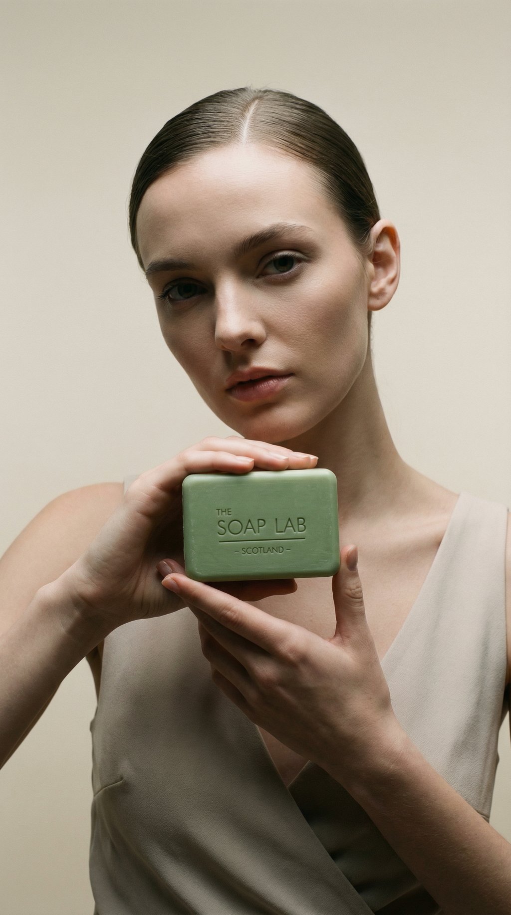 AI product shot of Sensitive Skin Soap | Antifungal & Antibacterial | Gentle Cleansing