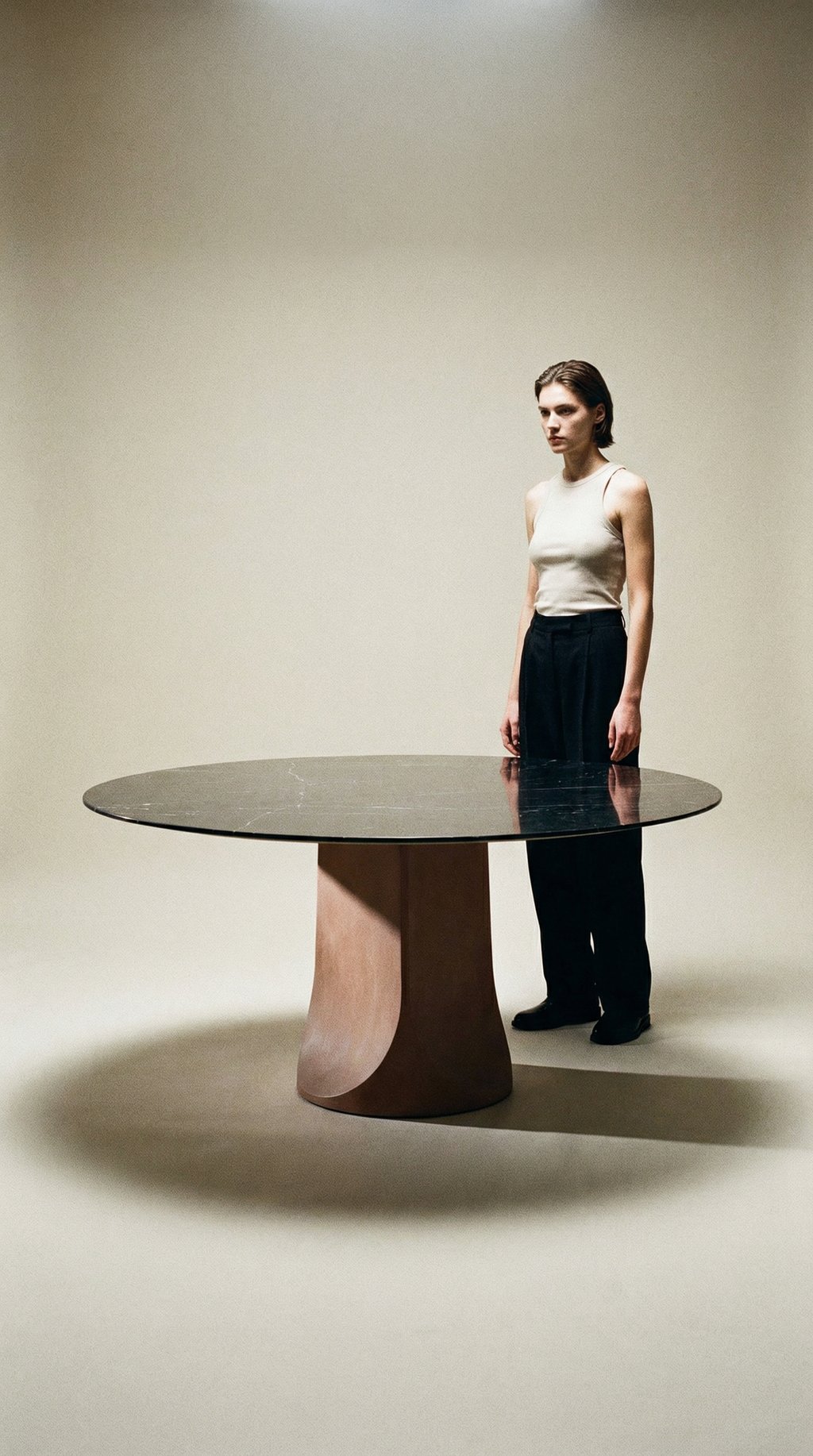 AI product shot of Togrul Dining Table