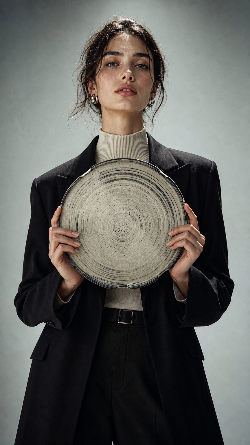 AI product shot of Spiral Plate
