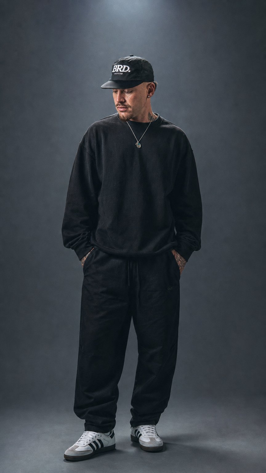 AI product shot of BRD Active Cap - Black
