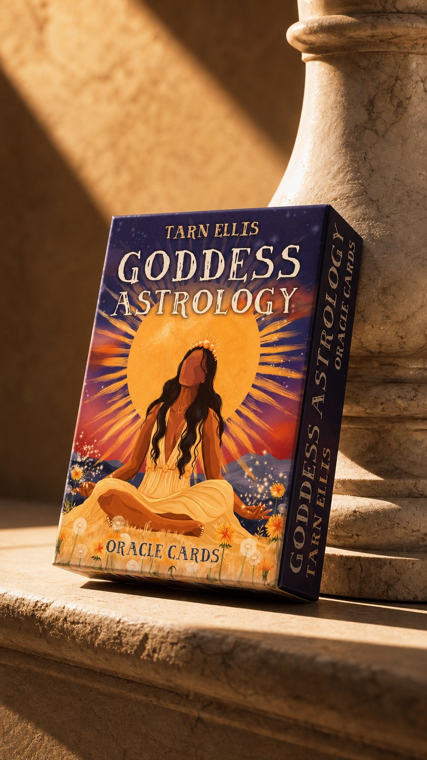 AI product shot of Goddess Astrology Oracle by Tairn Ellis
