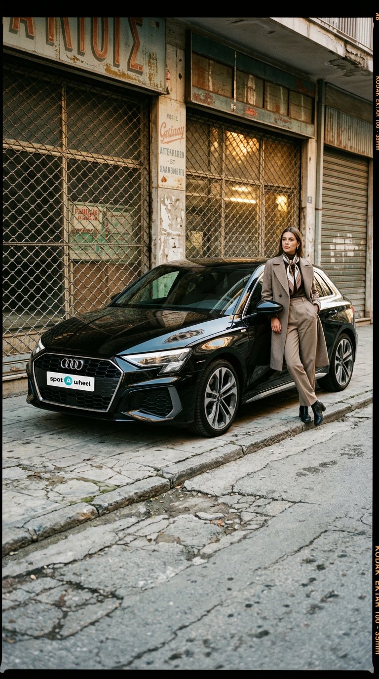 AI product shot of Audi για Leasing