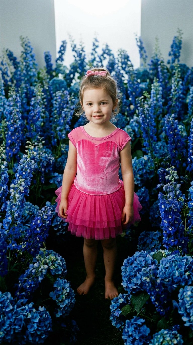 AI product shot of The Sprinkled Pink Willa Tutu