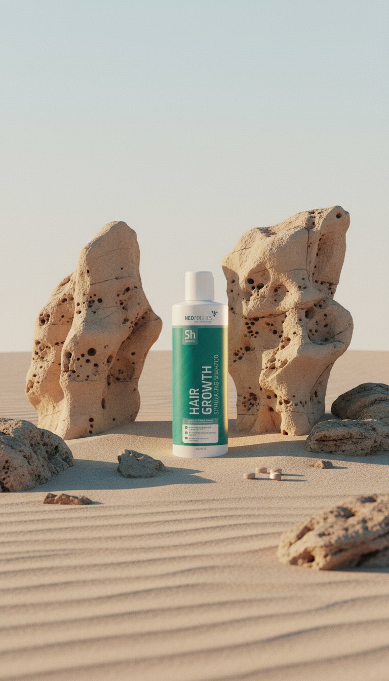 AI product shot of Moderate hair loss treatment