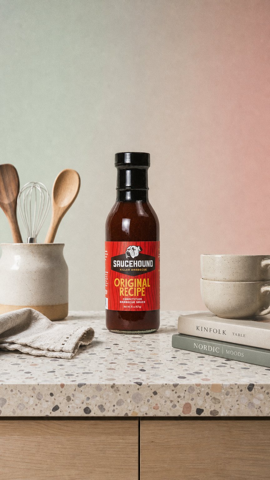 AI product shot of Original Recipe competition Barbecue sauce