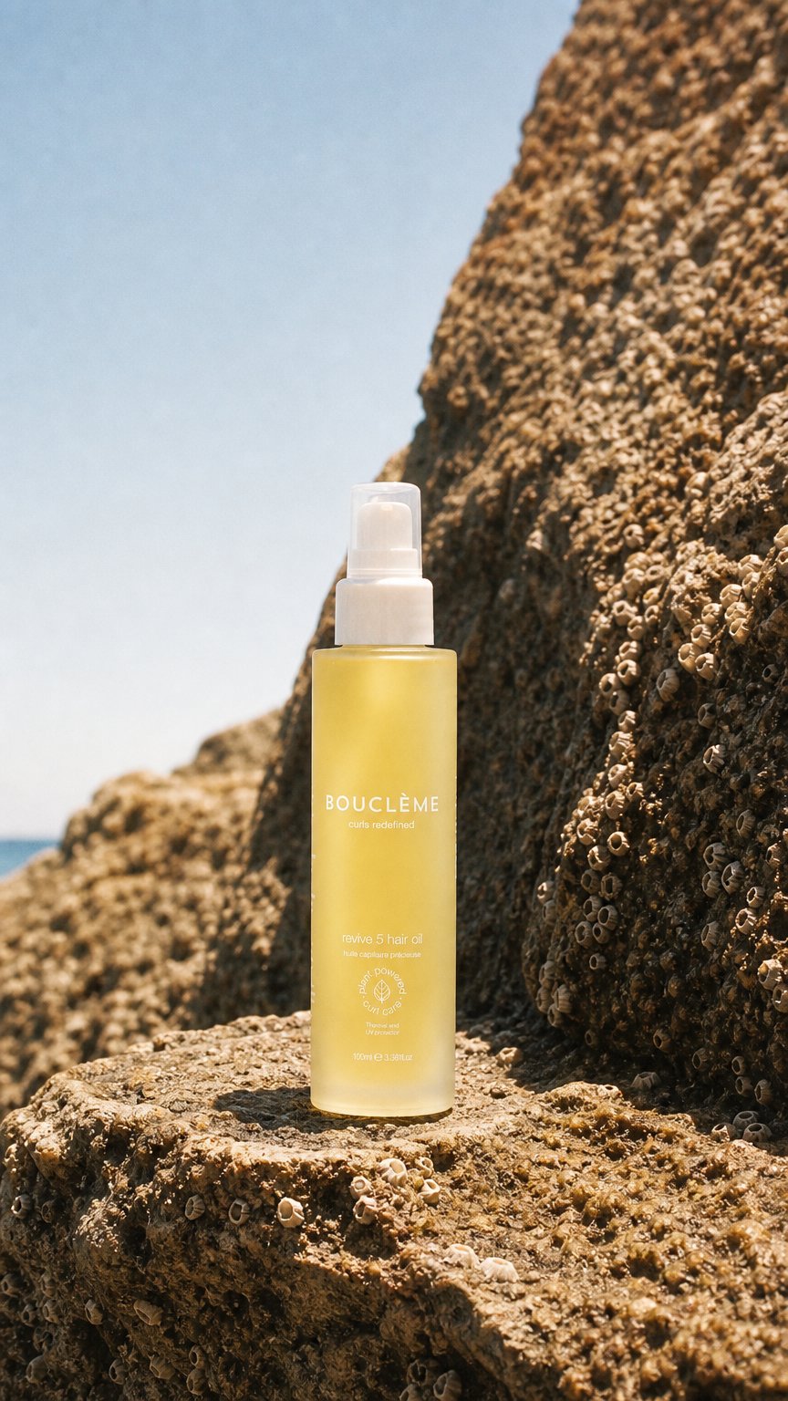 AI product shot of Revive 5 Hair Oil