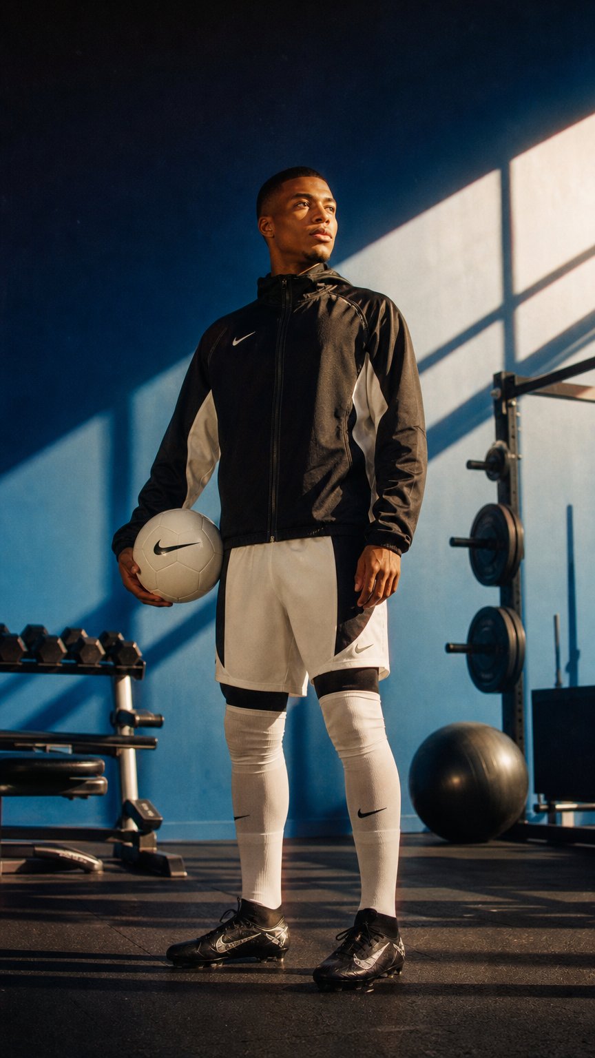 AI product shot of Nike Mercurial Kylian Mbappé Player Edition