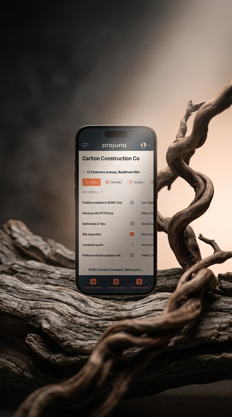 AI product shot of Projuno AI operations platform