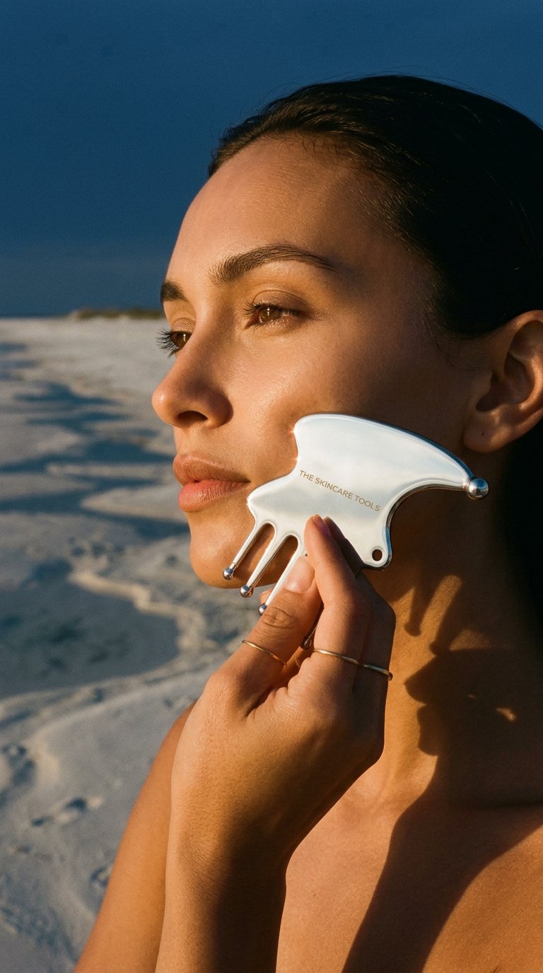 AI product shot of MULTI SCULPT GUA SHA