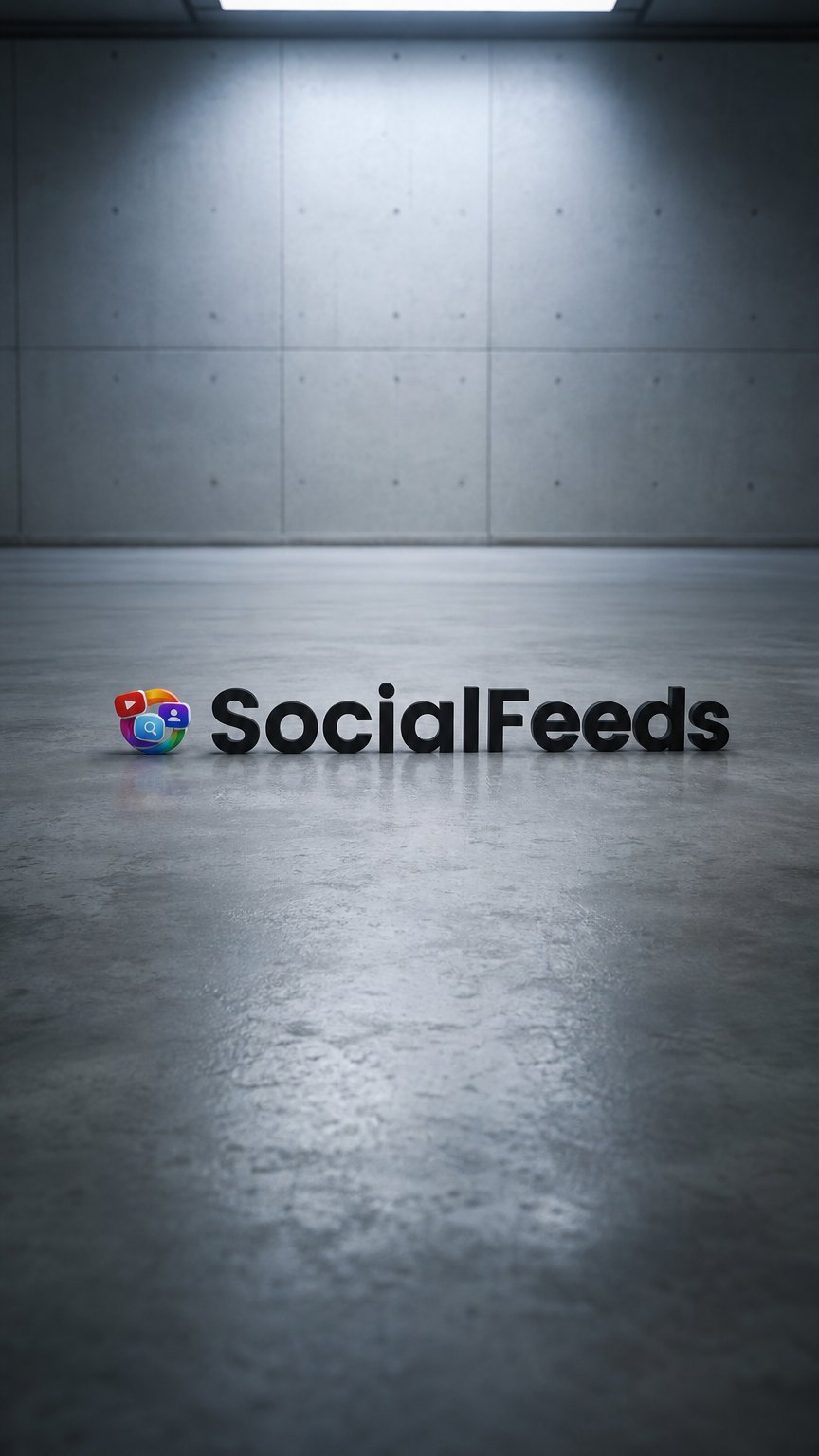 AI product shot of SocialFeeds Pro