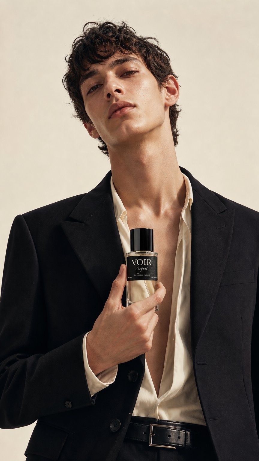 AI product shot of Voir - Argent - Extrait de Parfum - 55 ml - Unisex