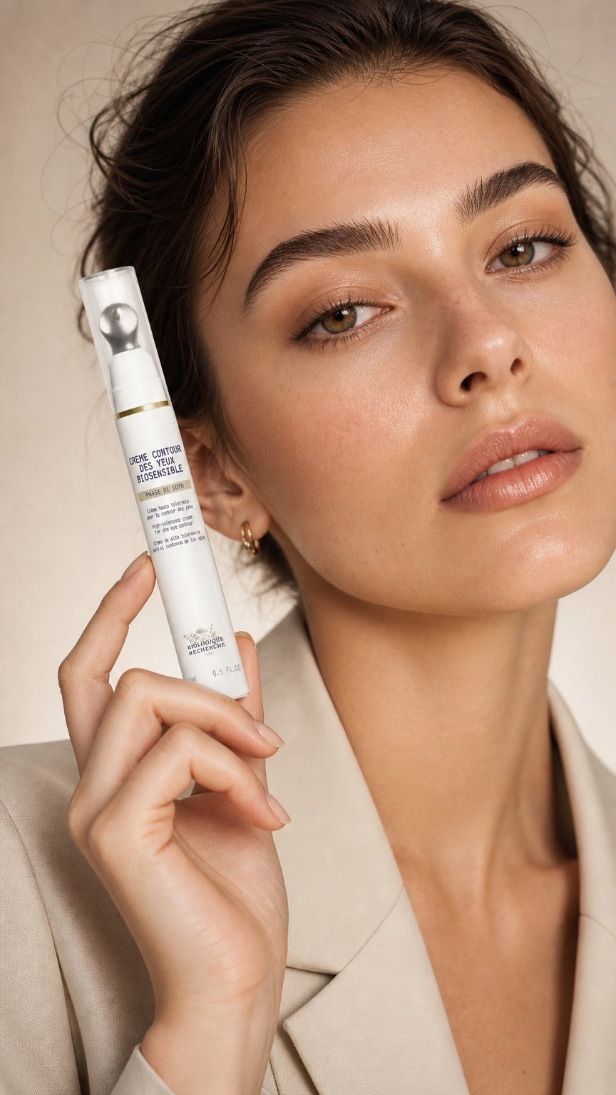 AI product shot of Creme Contour Des Yeux Biosensible