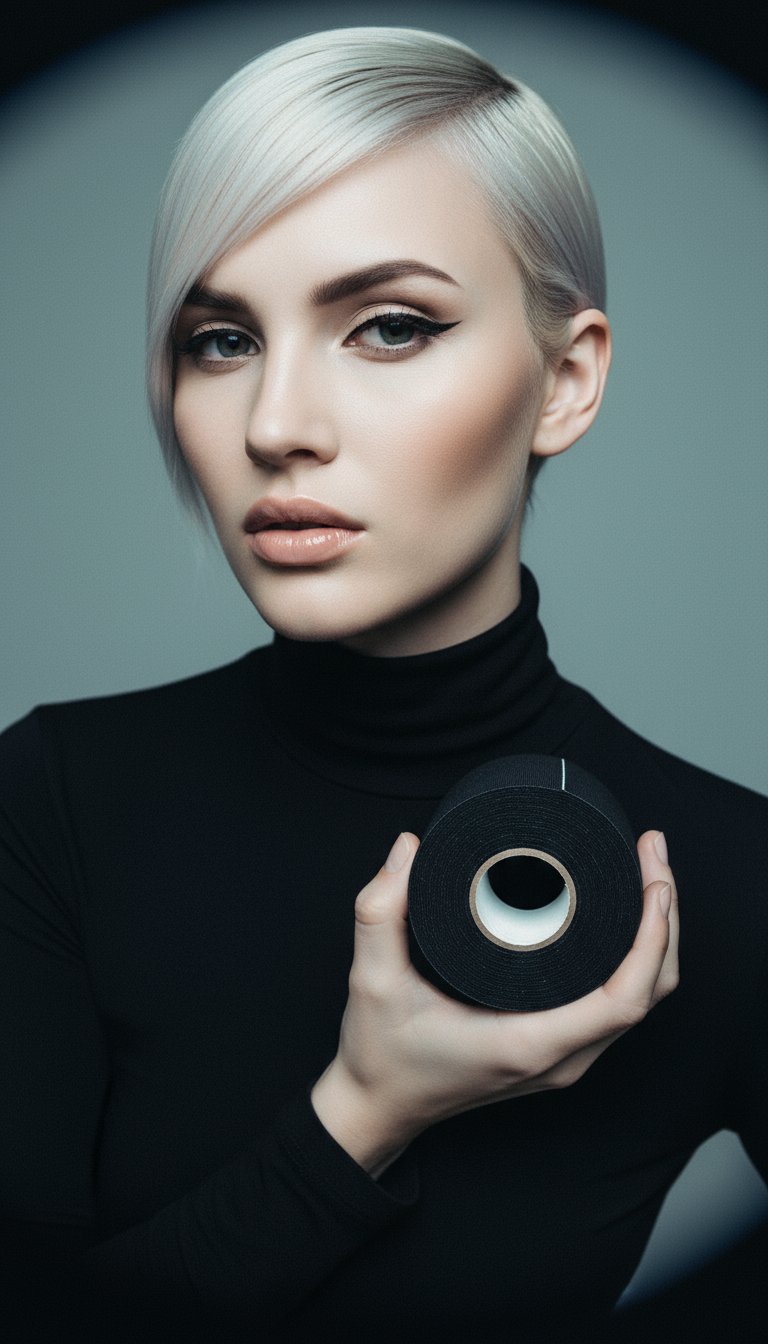 AI product shot of Velomora Double Side Adhesive Boob Tape