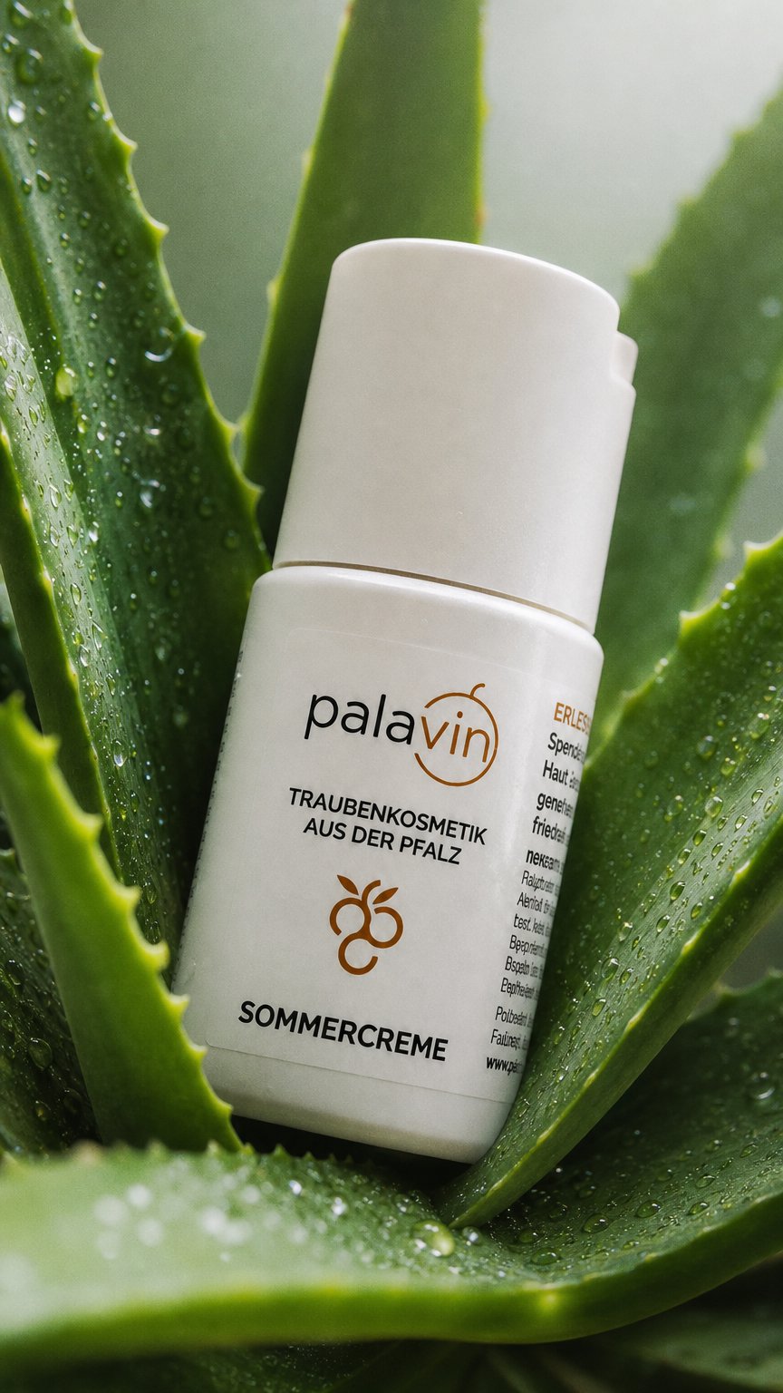 AI product shot of GRATIS: Sonnencreme in Reisegröße