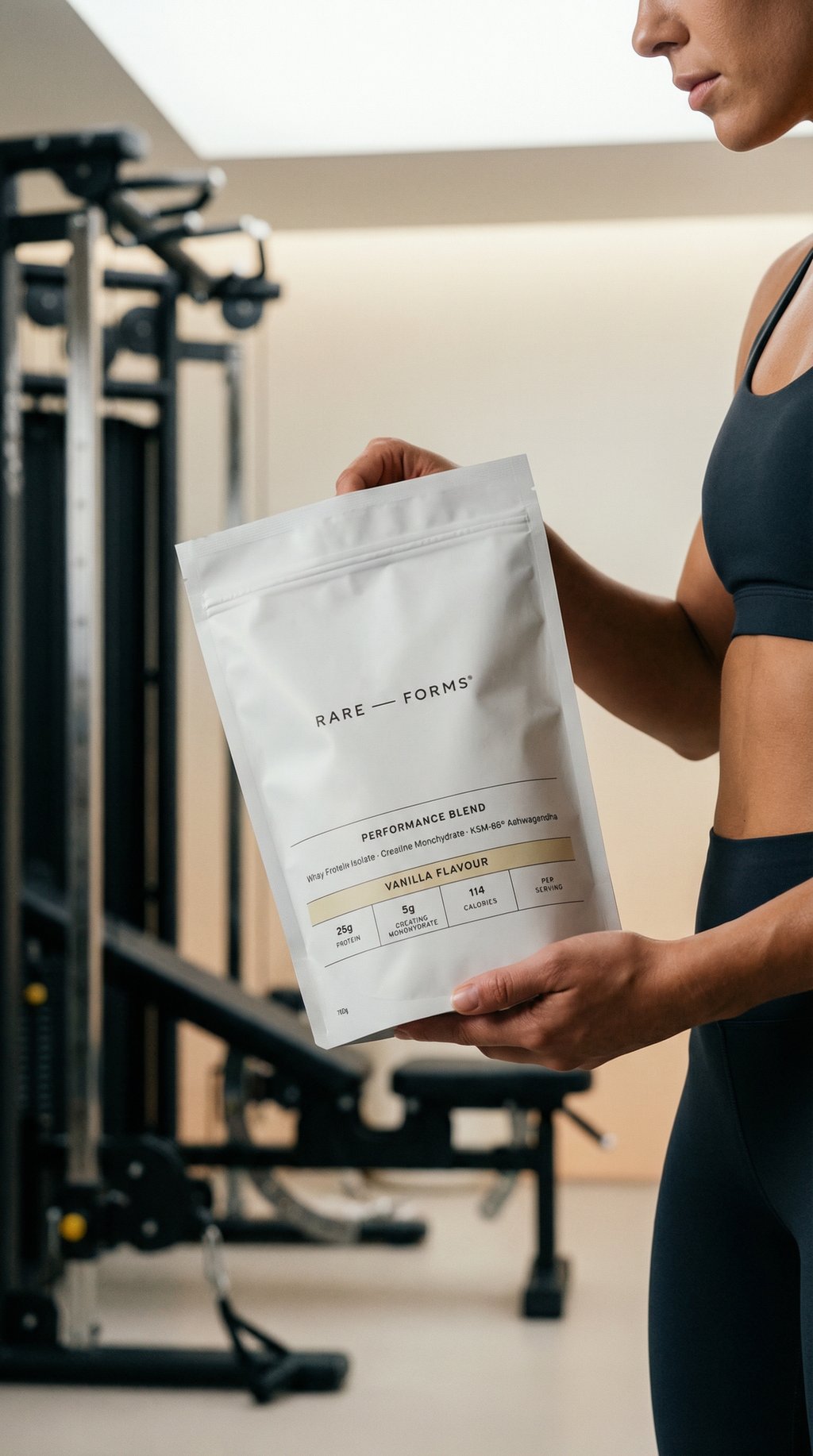 AI product shot of The Performance Blend
