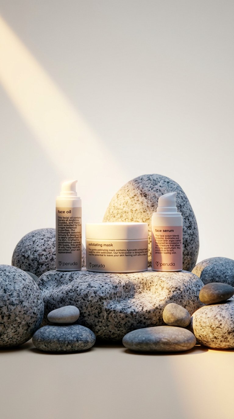 AI product shot of The Demanding Skin Ritual