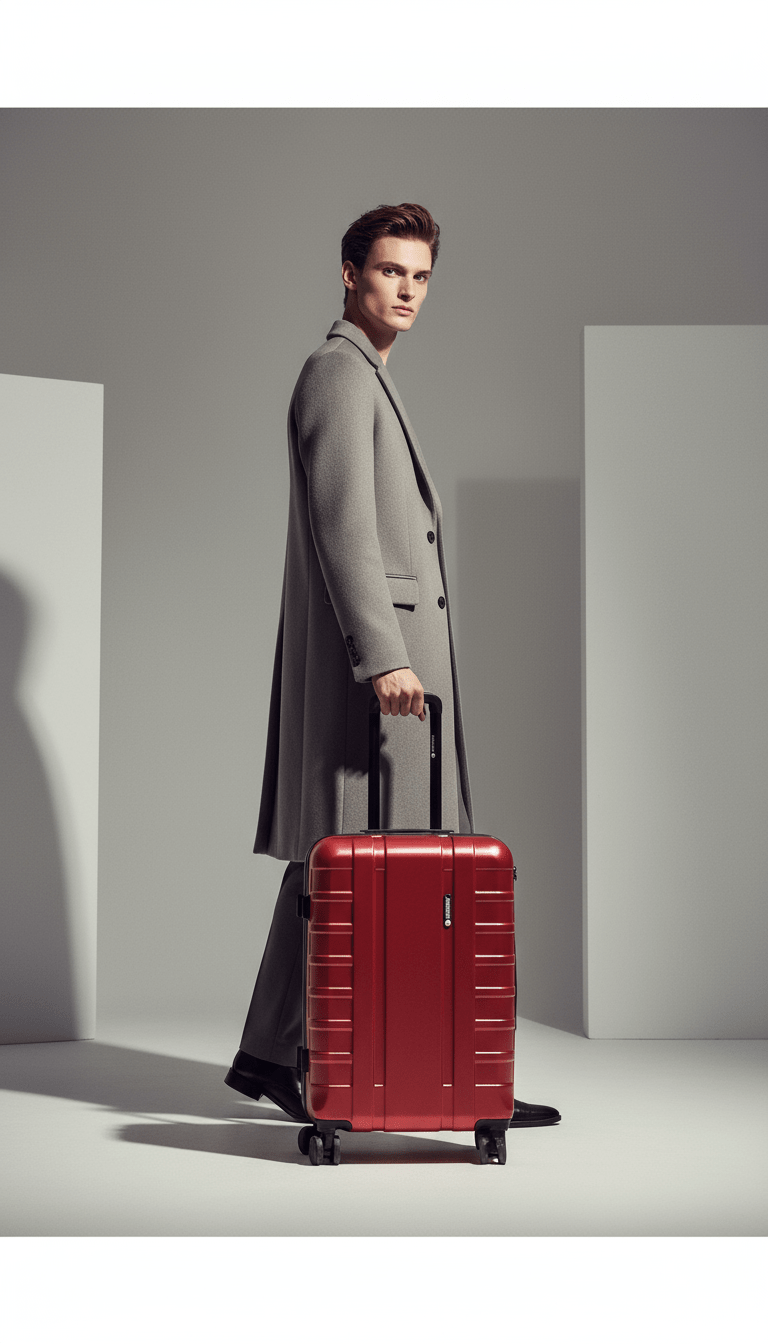 AI product shot of Valise rigide ULTRA - Taille S / M / L - Horizon Premium