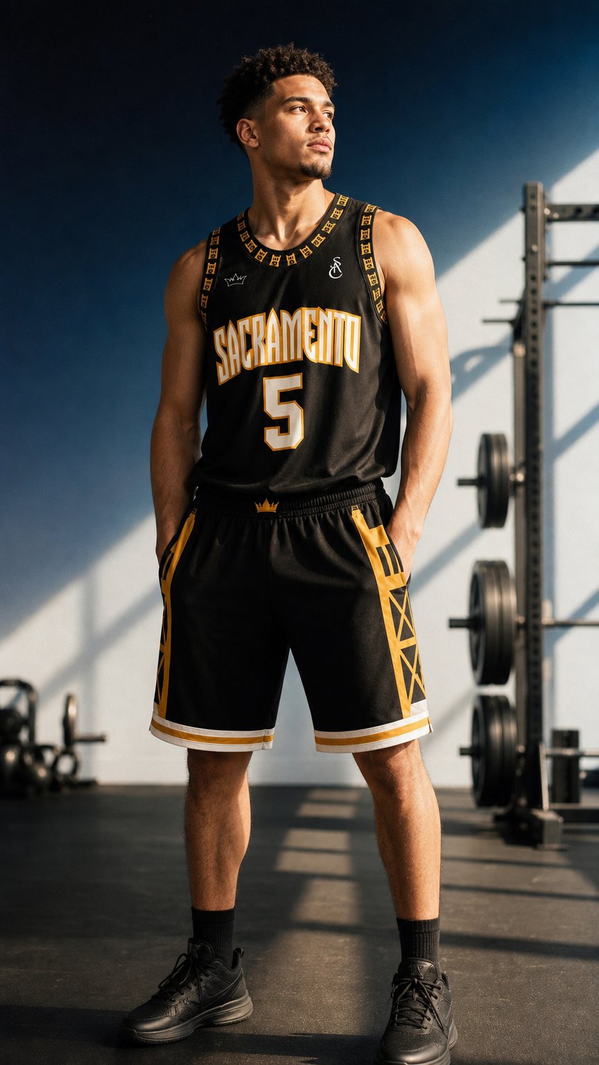 AI product shot of Exclusive Sacramento Merch