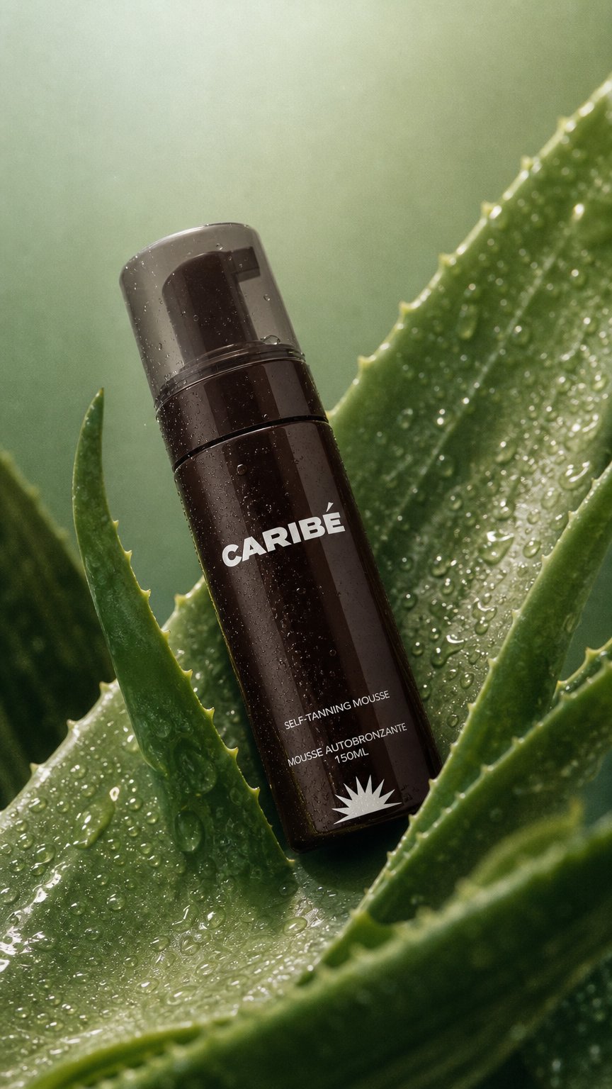 AI product shot of Tanning Mousse