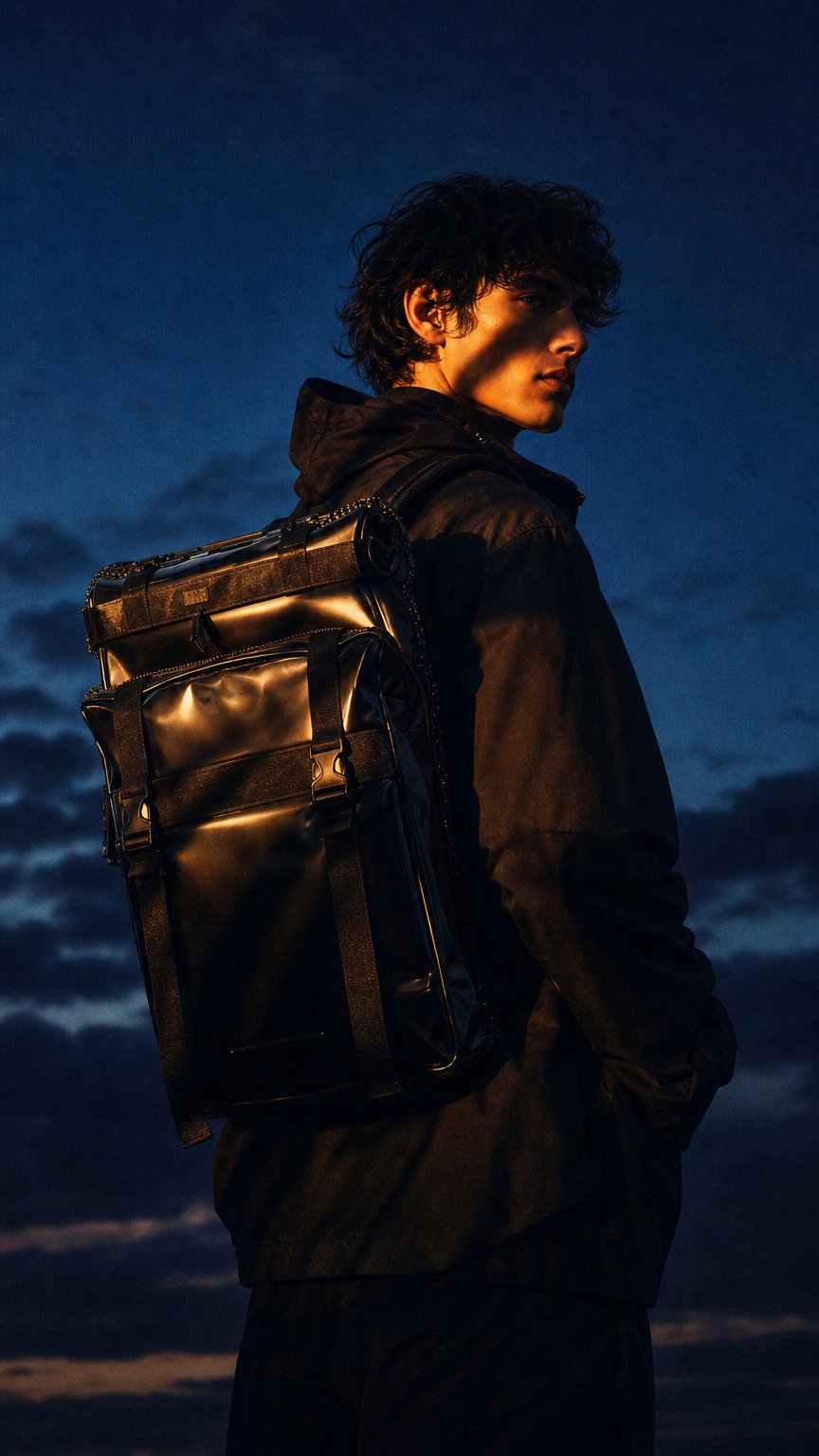 AI product shot of THE ULTIMATE SURVIVAL BAG