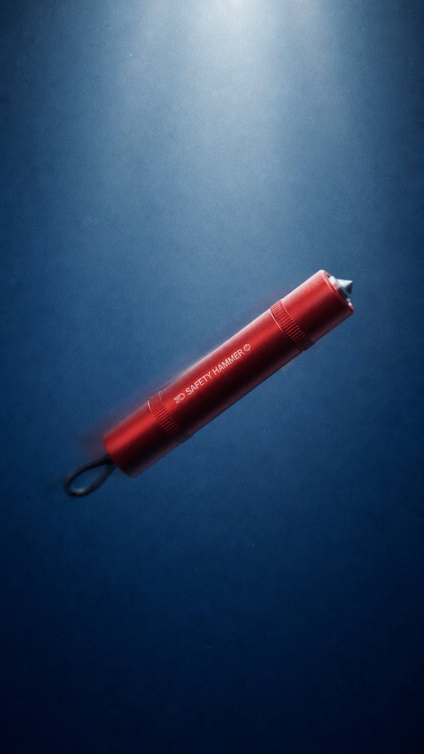 AI product shot of ReadyGuard™ Safety Hammer (Duo Pack)