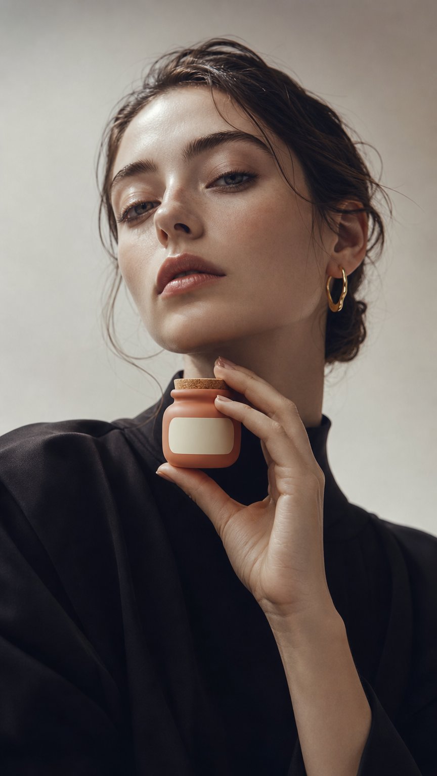 AI product shot of Herbal Infusion Lip Balm Trio