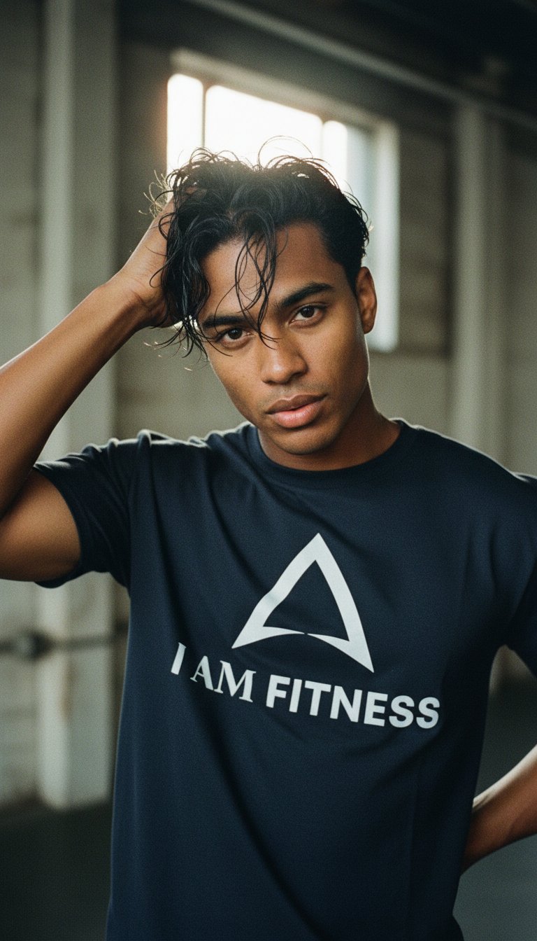 AI product shot of Men's Original Logo T- Shirt