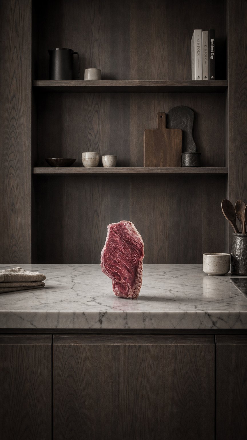 AI product shot of Australian Wagyu Picanha Chilled