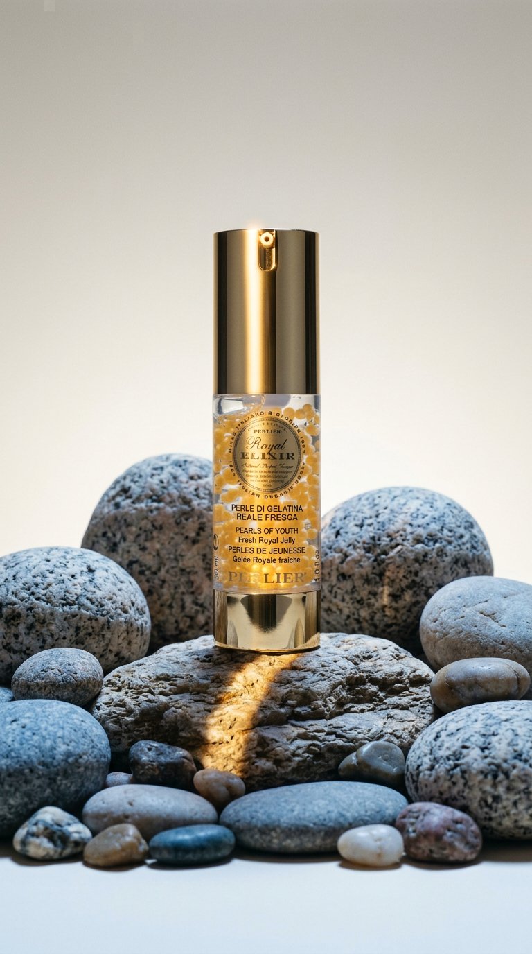 AI product shot of Royal Elixir Original-Formula Pearls of Youth