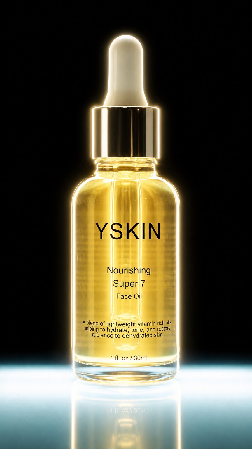 AI product shot of Nourishing Super 7 Face Oil