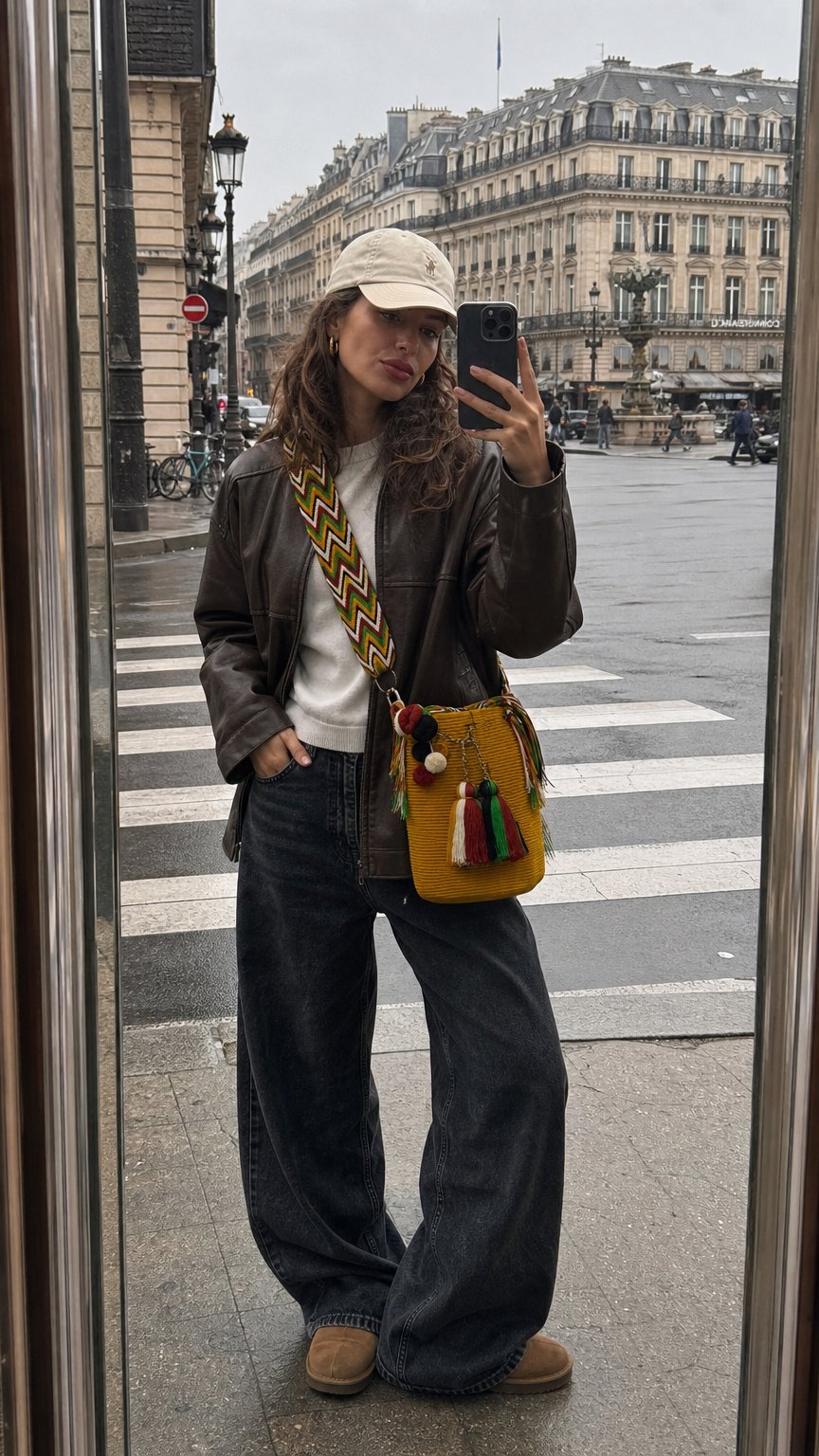 AI product shot of Large Crossbody Bag Makuira