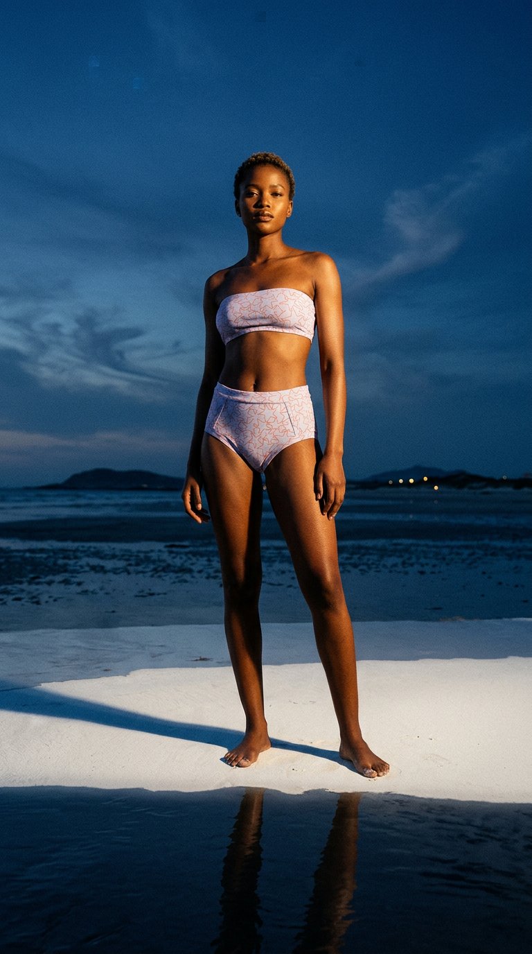 AI product shot of Womens - Lilac Stars