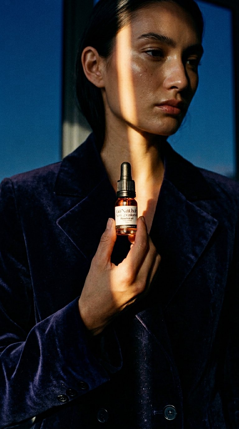 AI product shot of Organic Facial Serum Kit