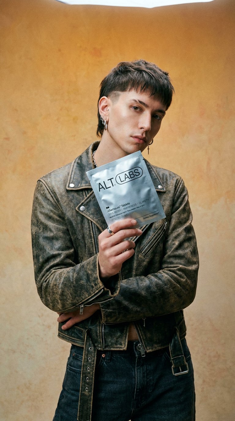 AI product shot of PULSE Afterhours™ Tablets