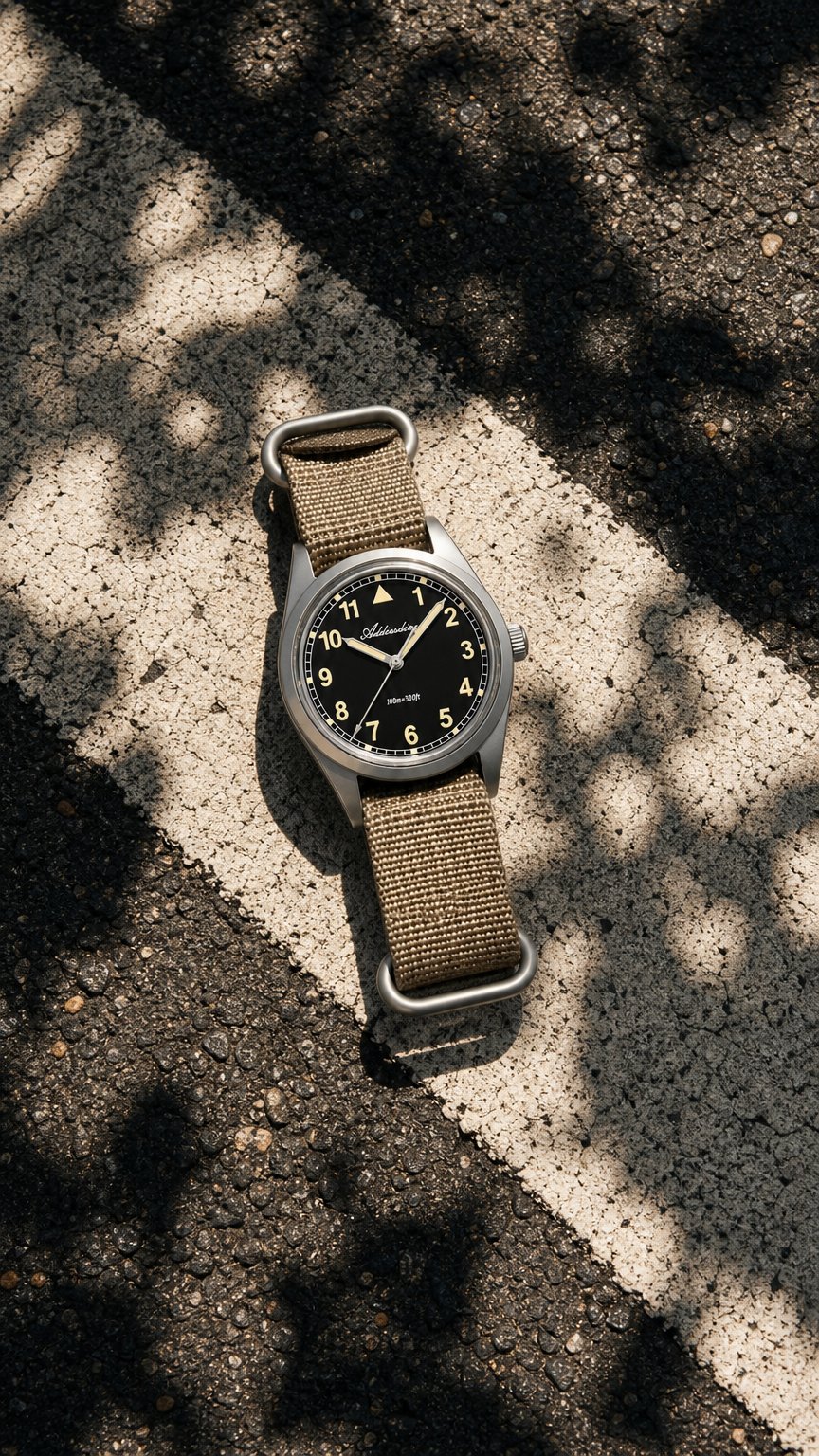 AI product shot of Field Watch 36 - Built for Any Conditions