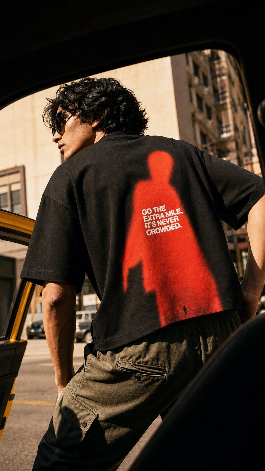 AI product shot of Shadow Tee