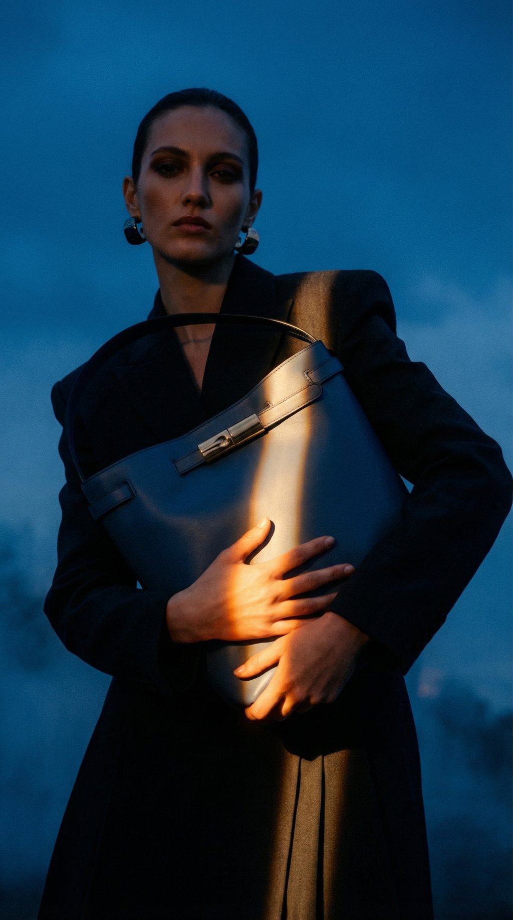AI product shot of Sac porté épaule Le Smart