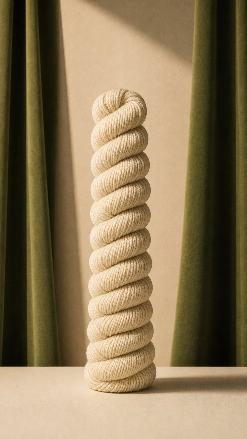 AI product shot of 75% Wool / 25% Nylon Mini Skeins – Set of 10 (10g Each)