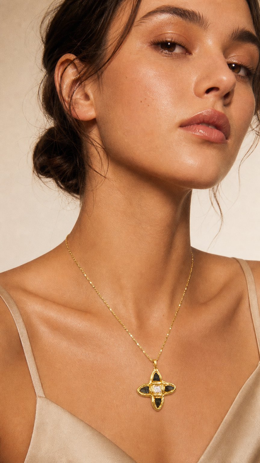 AI product shot of NOMA NECKLACE