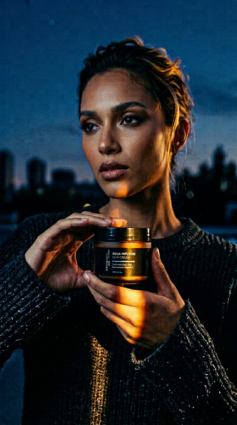 AI product shot of Aqua Infusion Skin Cream