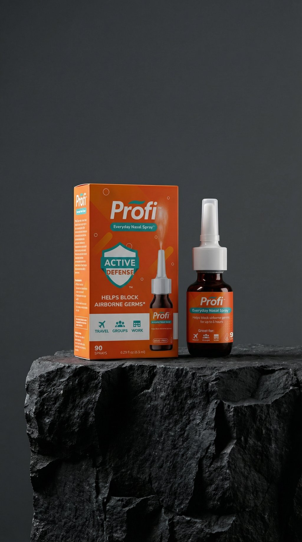 AI product shot of Profi Nasal Spray