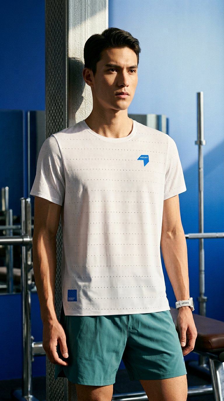 AI product shot of Men’s QiFlow Running T-Shirt V5.0
