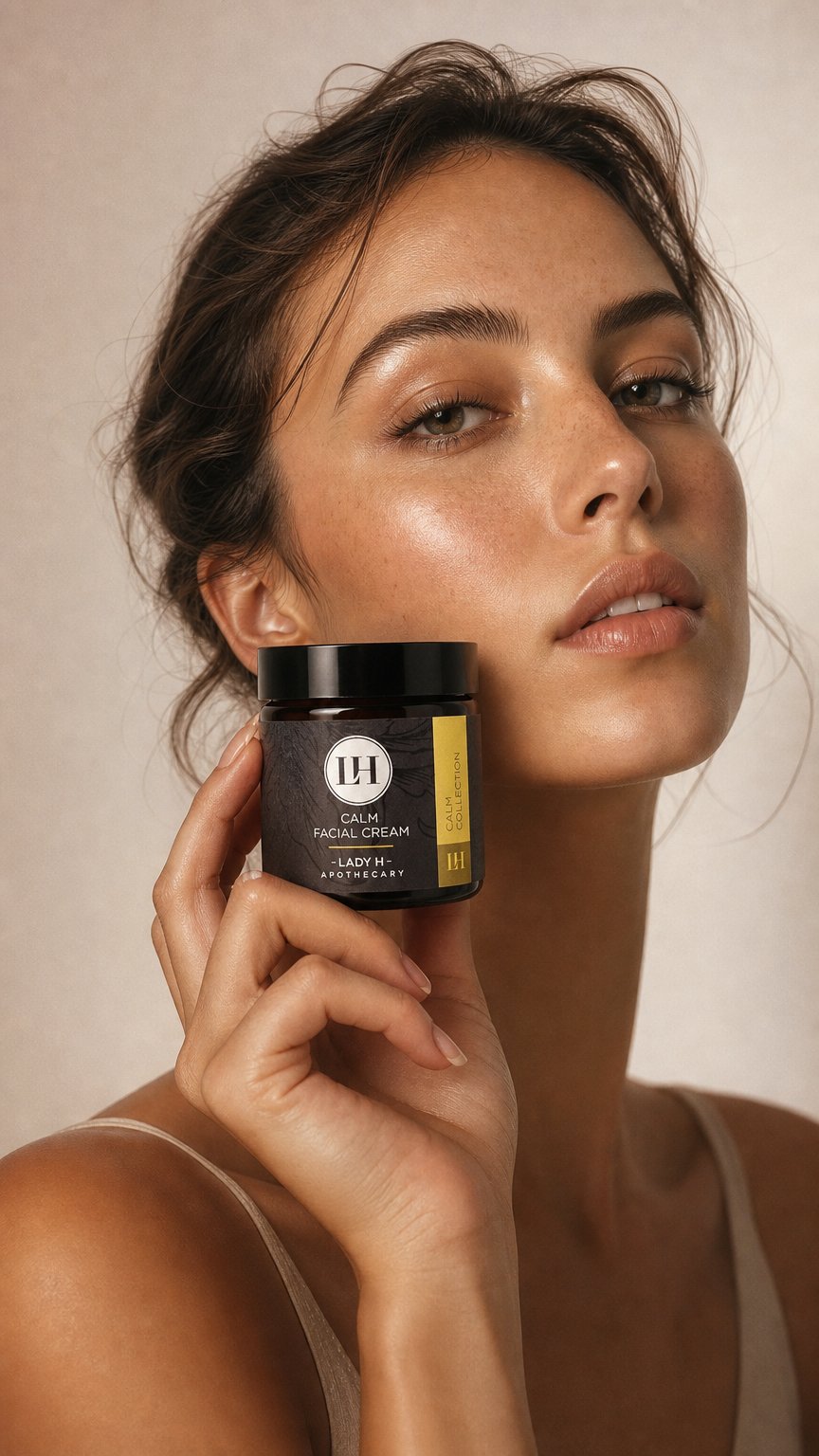 AI product shot of Calm Facial Cream (60g)