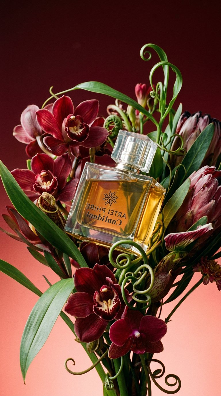 AI product shot of Confident Perfume – Bold, Empowering Artisan Fragrance
