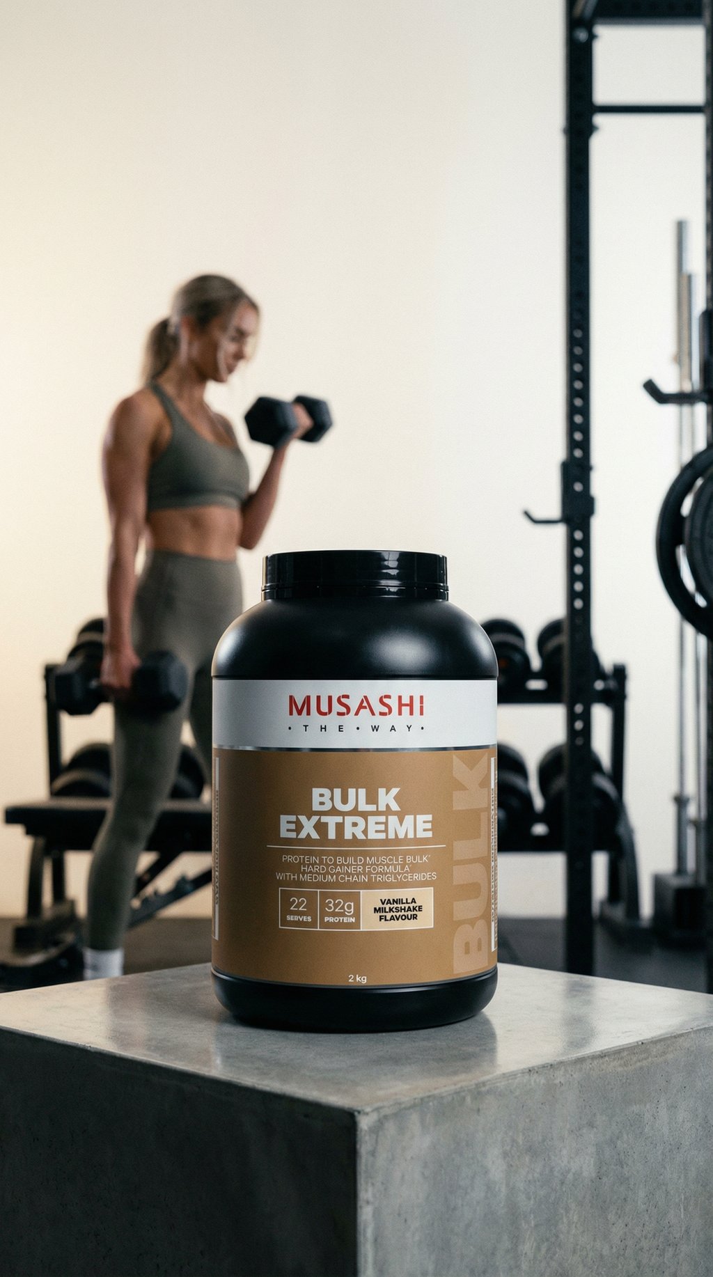 AI product shot of Bulk Extreme Powder