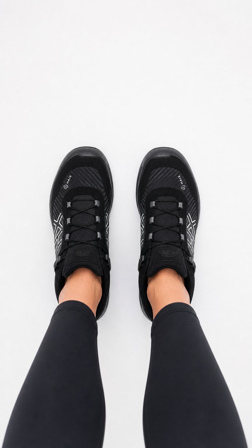 AI product shot of BLACK EAGLE EVO Adventure GTX Ws low/black-silver