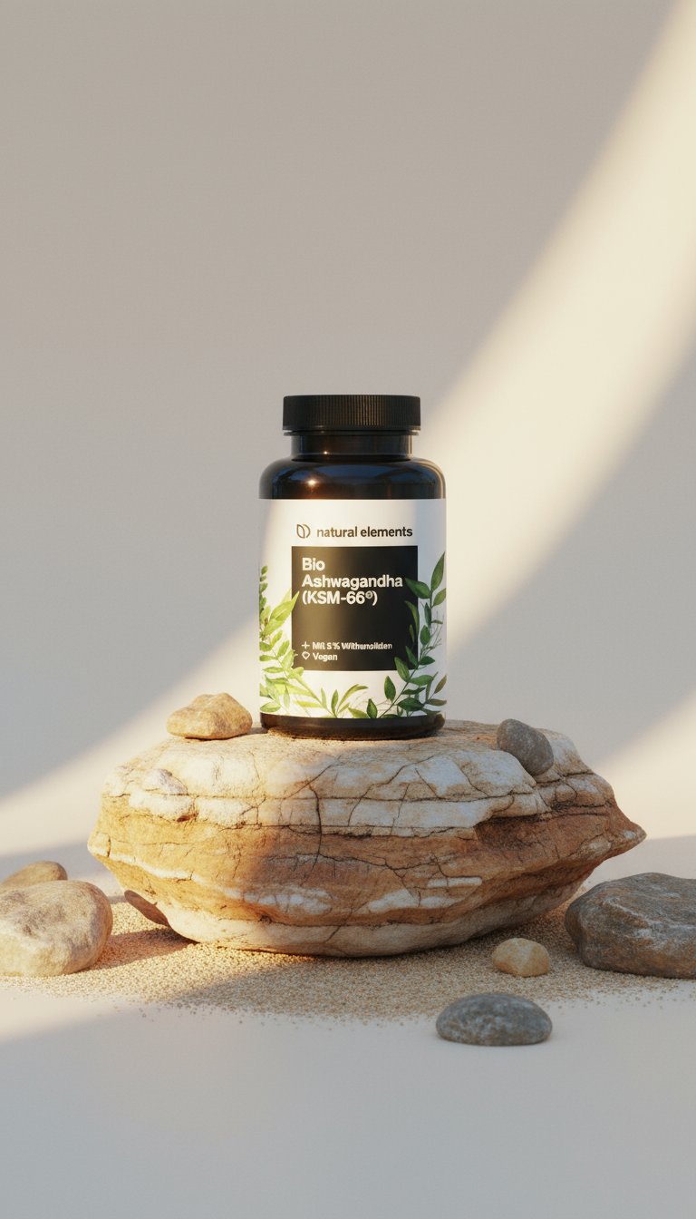 AI product shot of Bio Ashwagandha (KSM-66®) Kapseln