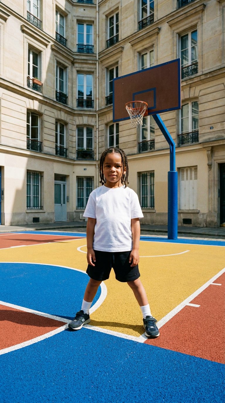 AI product shot of The Essential Shorts - Black